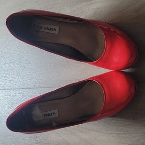 Steve Madden candy red heel size 8.5